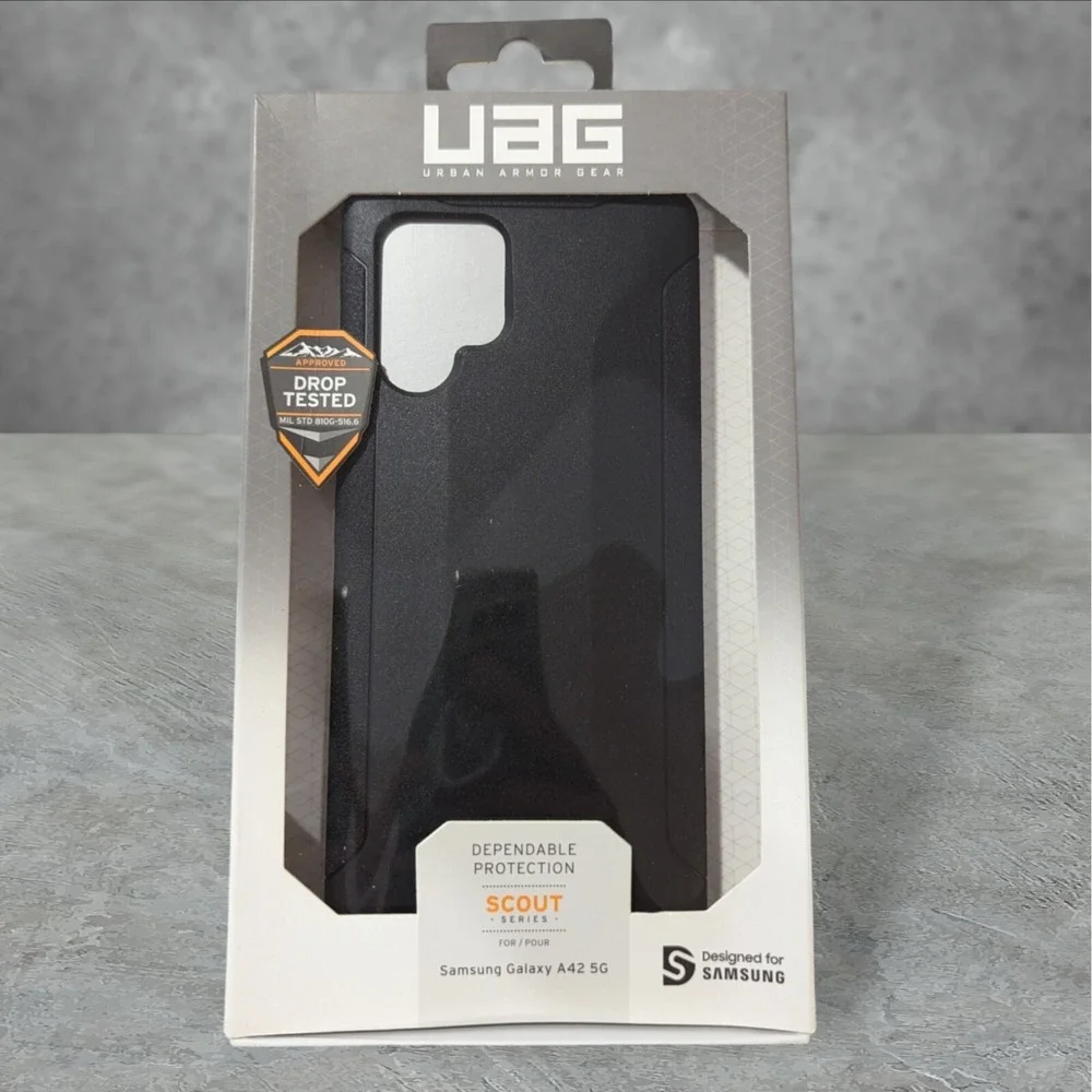 T2. Urban Armor Gear UAG Scout Case for Samsung Galaxy A42 5G In‎ Black